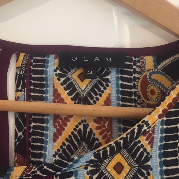 Art Deco patterned mini dress - Nordstrom - Picture 3 of 3